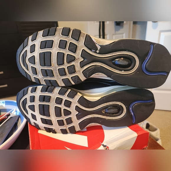 Nike Air Max 97 blue size 14 - Picture 2 of 5